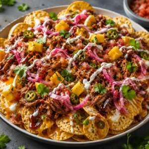 Pulled Pork Loaded Nachos