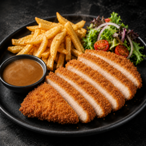 Fläskschnitzel – Klassisk Gräddsås